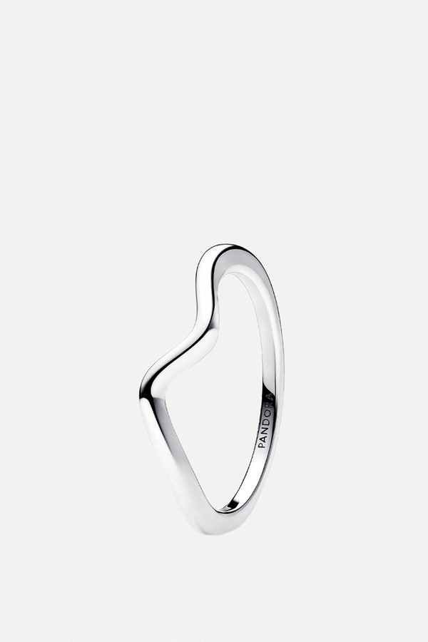 Polished Wave Ring