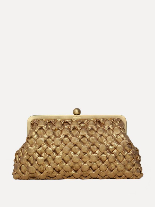 Crossed Gold Classic Bag 