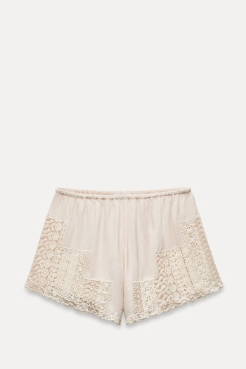 Lace Shorts from Zara