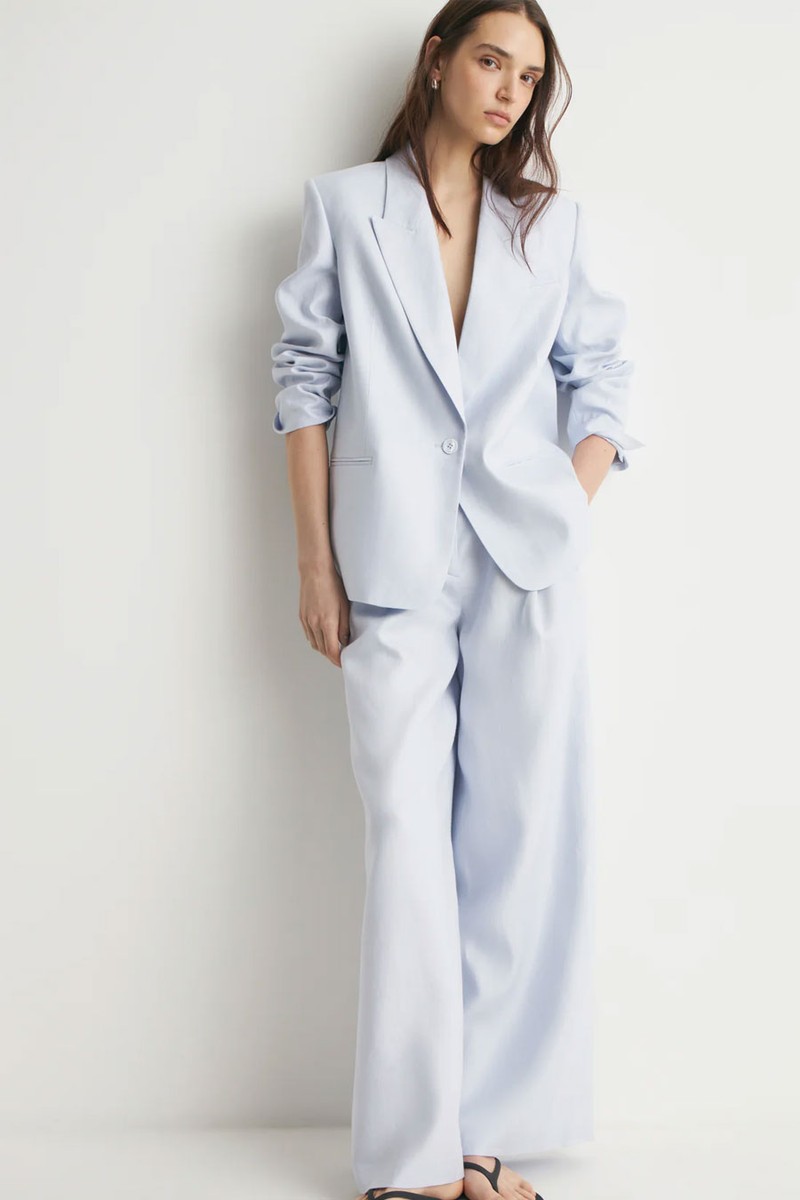 Oversized Linen Blazer from Limé