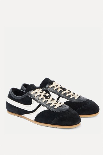 Leather & Suede Sneakers from Dries Van Noten