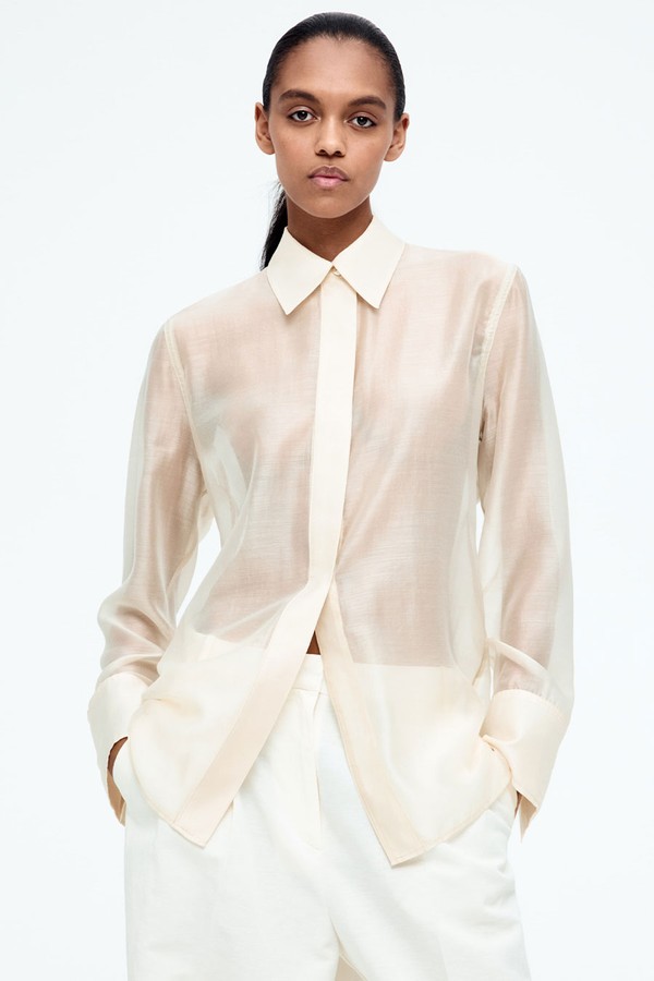 Waisted Sheer Shirt from H&M