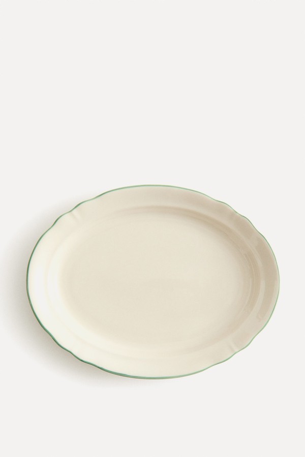 Stoneware Serving Plate