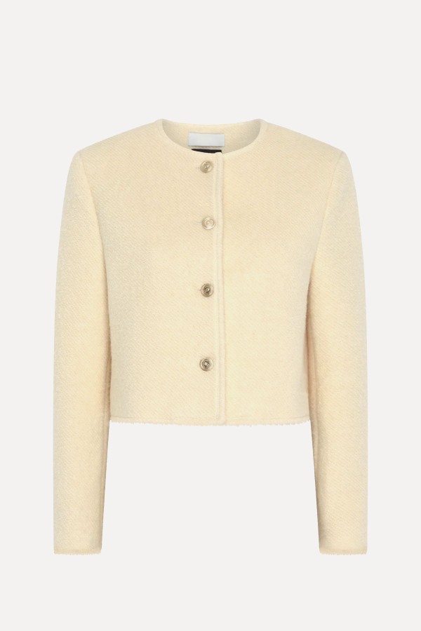 Cleo Wool Tweed Jacket from Marcéla