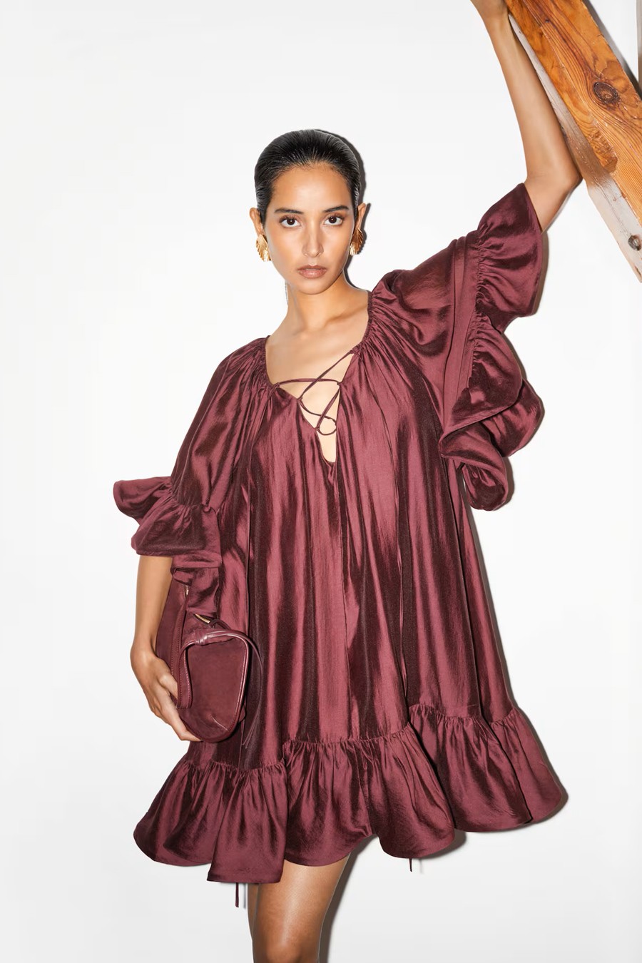 Ruffle Mini Dress from & Other Stories