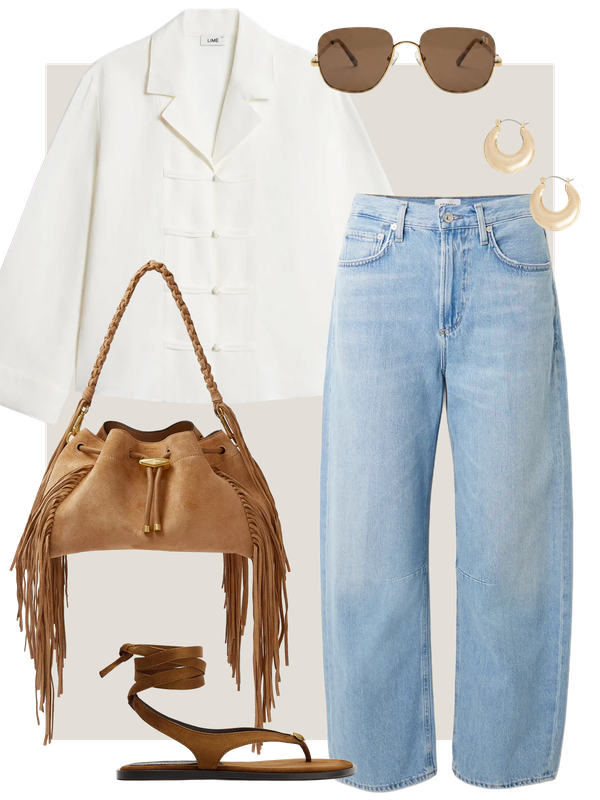 3 Ways With This Fringe Blouse 