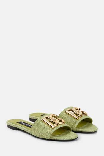 Raffia Slides from Dolce & Gabbana