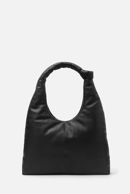 Knotted Padded Shoulder Bag 
