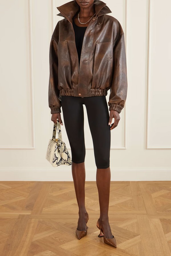 Oversized Leather Jacket from Magda Butrym