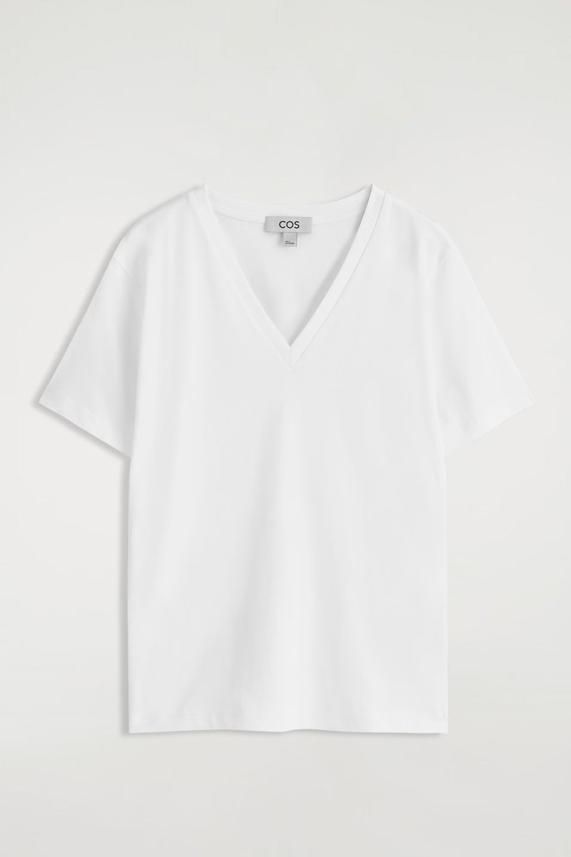 V-Neck Cotton T-Shirt