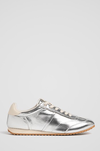 Silver Casual Retro Trainers from Stradivarius