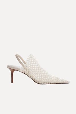 Net Sling Back Shoes from Mango