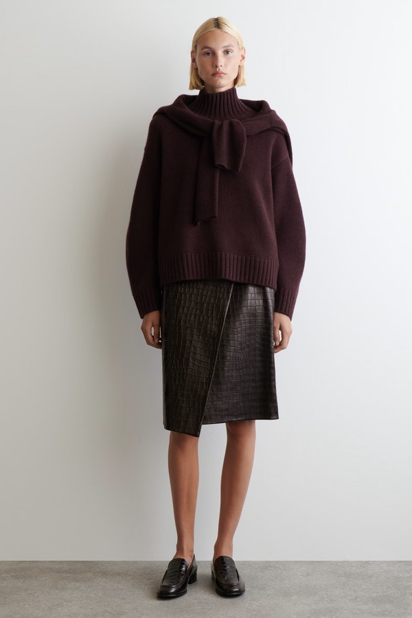 Cashmere High-Neck Jumper