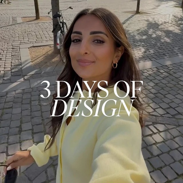 Come along with @galawesh as she spends a day at @3daysofdesign, watch on for some Scandi interiors 